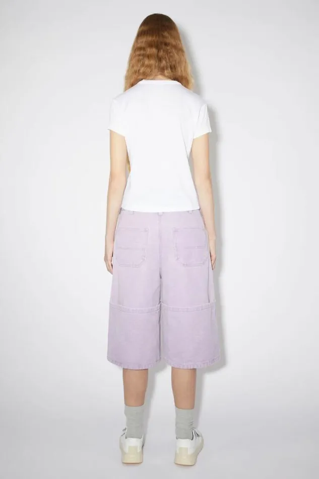 Acne Studios Tshirts Woman Crew Neck TshirtUnisex Optic White
