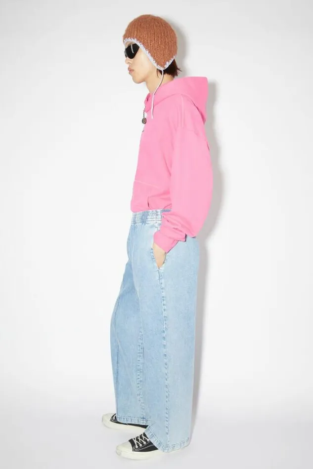 Acne Studios Trousers Man Denim Trousers Light Blue