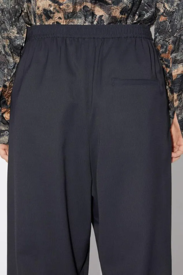 Acne Studios Trousers Man Jacquard Trousers Navy