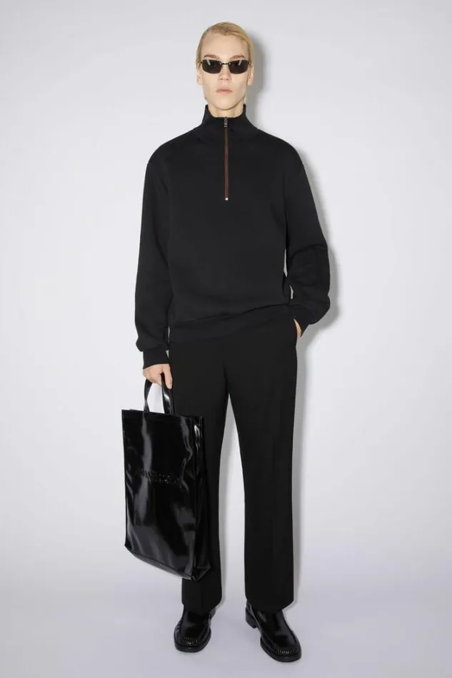 Acne Studios Trousers Man Tailored Trousers Black
