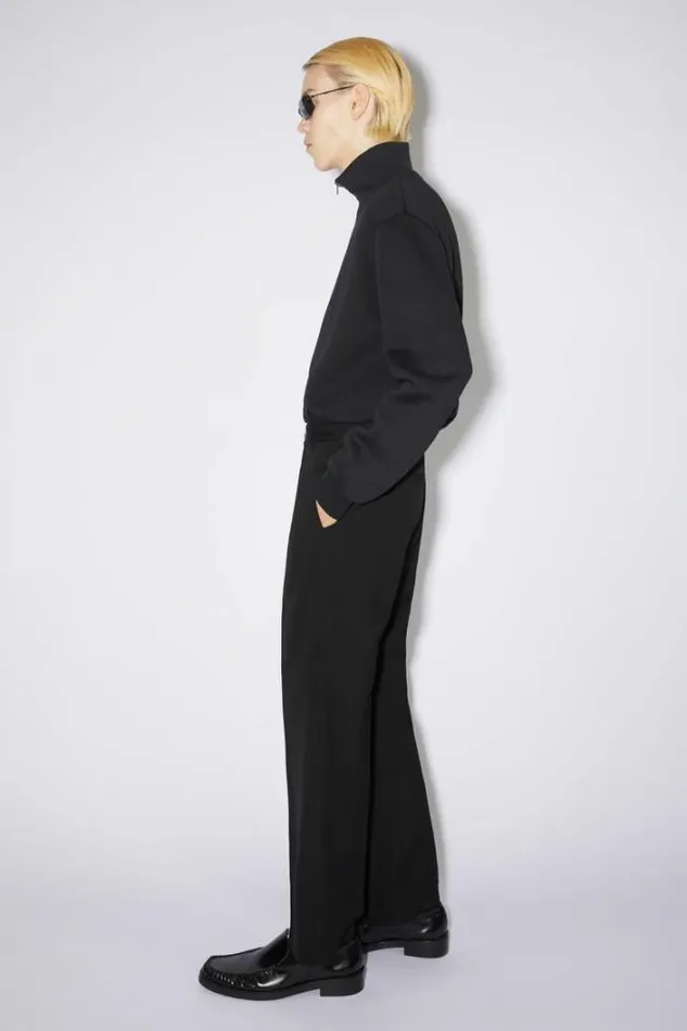 Acne Studios Trousers Man Tailored Trousers Black