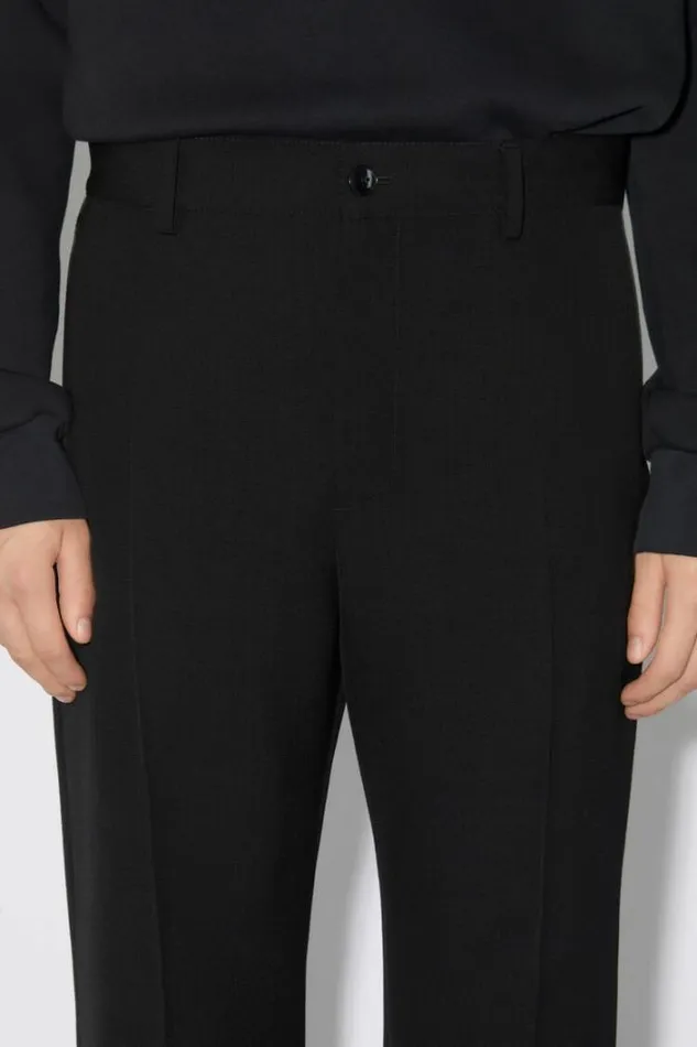 Acne Studios Trousers Man Tailored Trousers Black