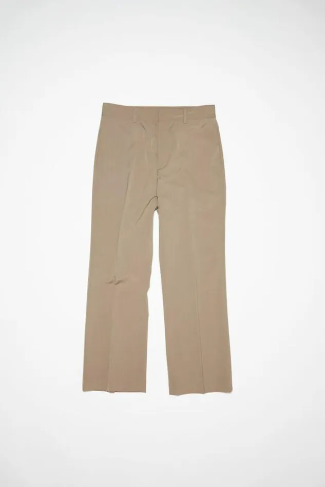 Acne Studios Trousers Man Tailored Trousers Mud Grey