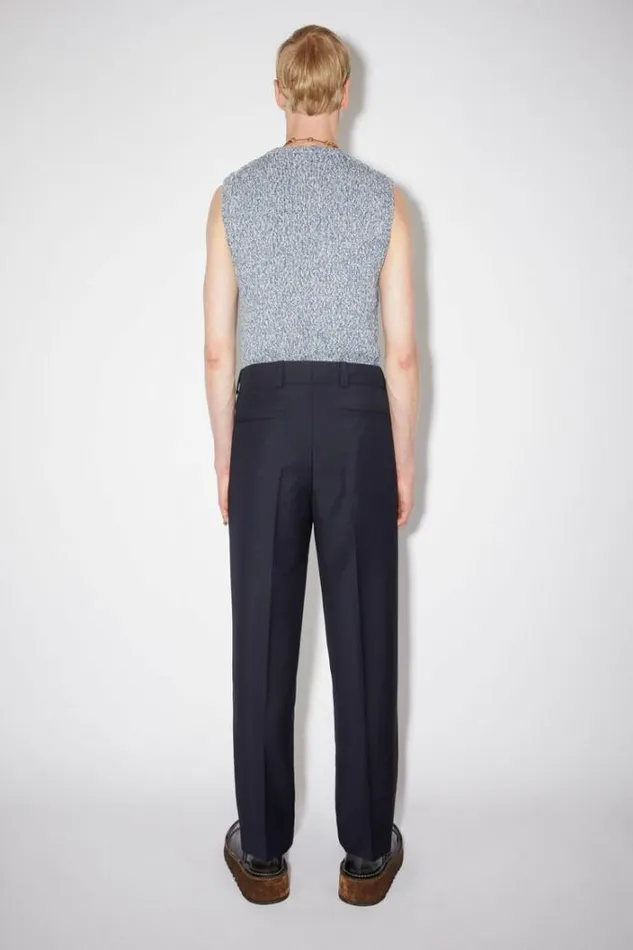 Acne Studios Trousers Man Tailored Trousers Navy