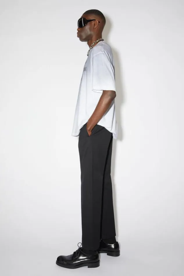 Acne Studios Trousers Man Twill Trousers Black
