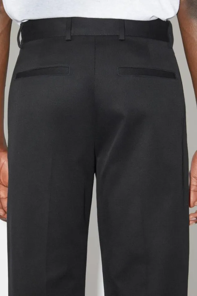 Acne Studios Trousers Man Twill Trousers Black