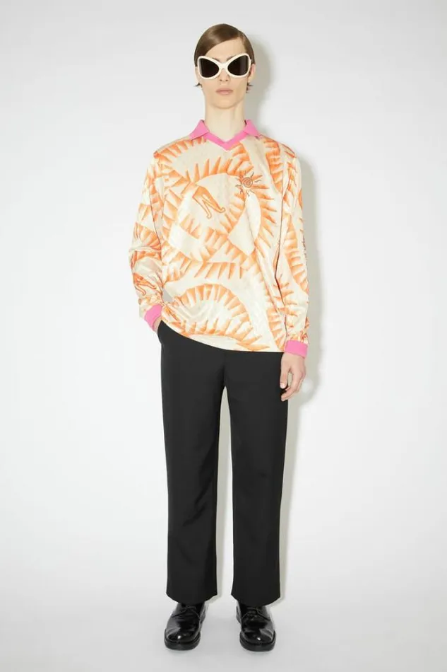Acne Studios Trousers Man Wool Blend Trousers Black