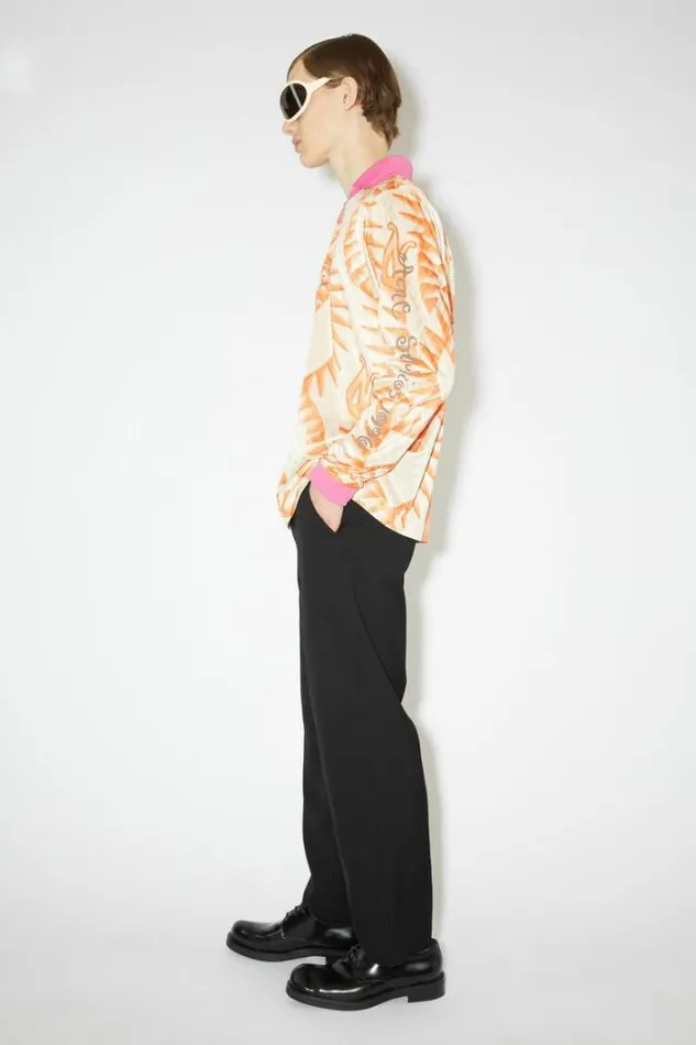 Acne Studios Trousers Man Wool Blend Trousers Black