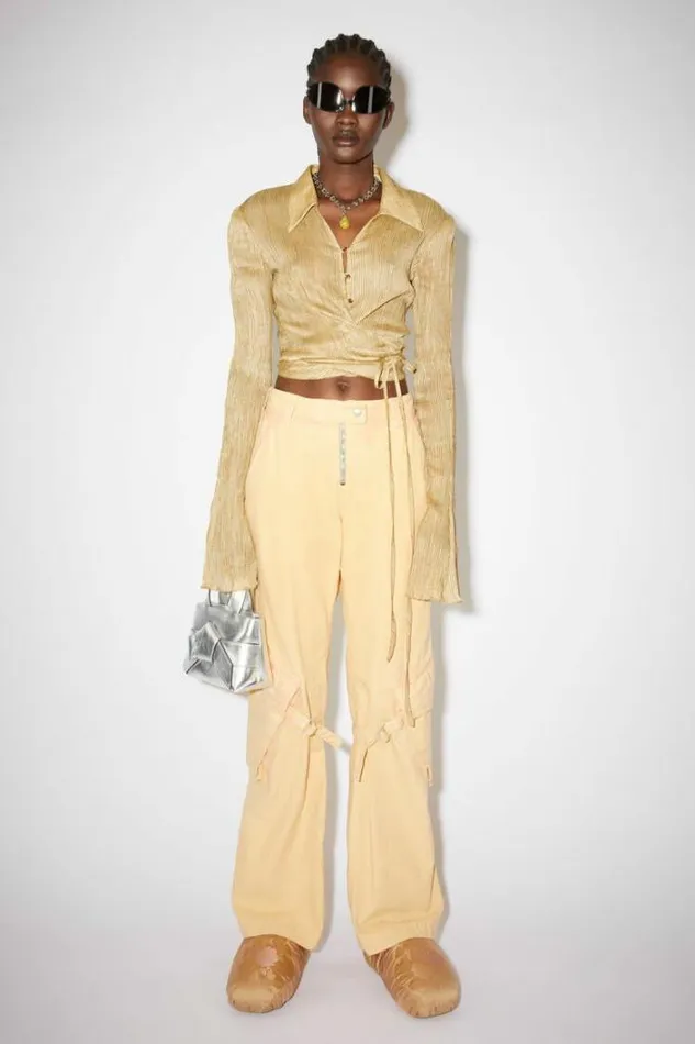 Acne Studios Trousers Woman Casual Trousers Beige