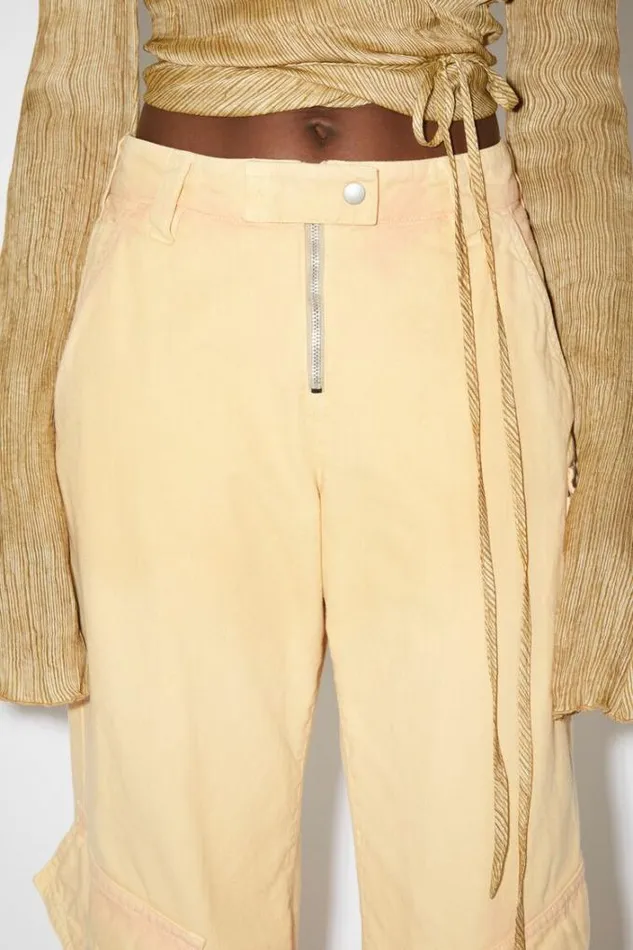 Acne Studios Trousers Woman Casual Trousers Beige