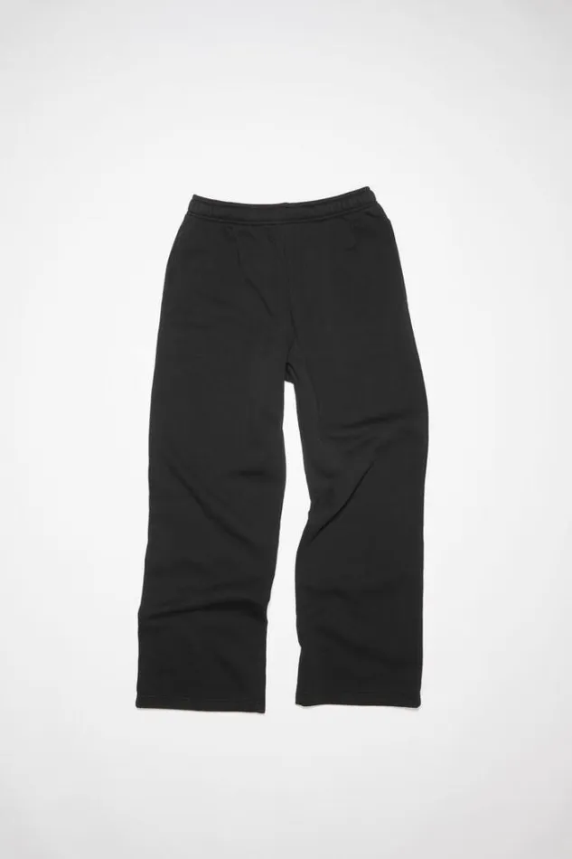 Acne Studios Trousers Woman Cotton Sweatpants Black