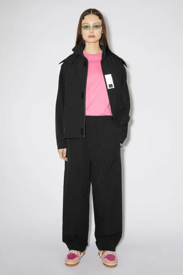 Acne Studios Trousers Woman Regular Fit TrousersUnisex Black
