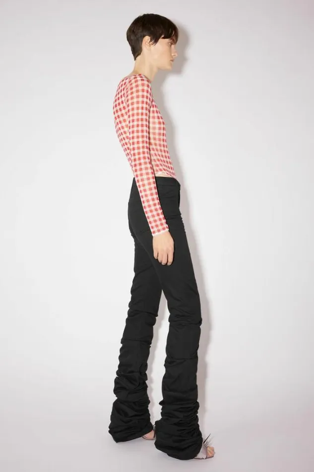 Acne Studios Trousers Woman Tailored TrousersRunway Show Black