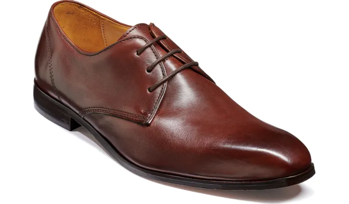 Andrea 8211 Dark Brown Calf Mens Barker Shoes Derbys