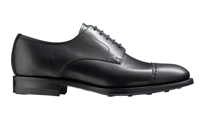 Angel 8211 Black Calf Mens Barker Shoes Derbys