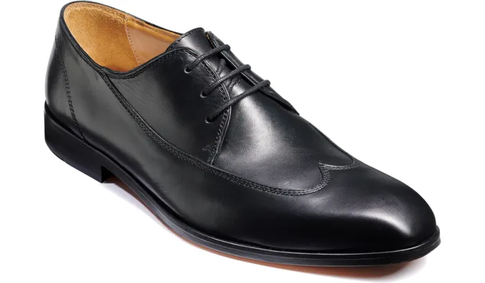 Atillio 8211 Black Calf Mens Barker Shoes Derbys