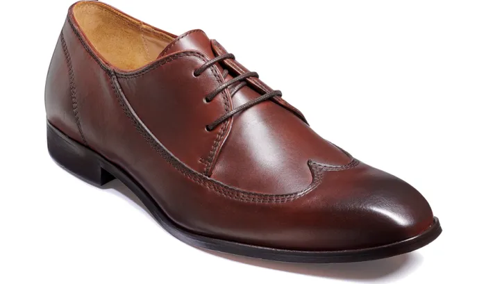 Atillio 8211 Dark Brown Calf Mens Barker Shoes Derbys