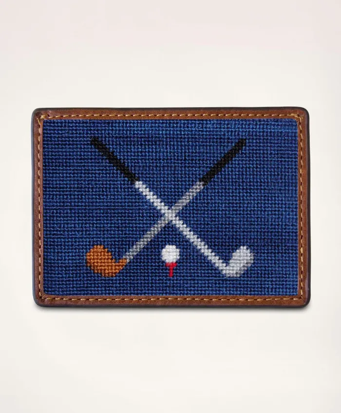 Bags andamp Leather Goods Men Brooks Brothers Smathers andamp Branson Cotton Needlepoint Card Case Multi Bags andamp Leather Goods Men Brooks Brothers Smathers andamp Branson Cotton Needlepoint Card Case Multi