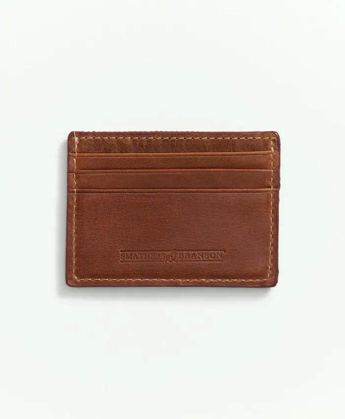 Bags andamp Leather Goods Men Brooks Brothers Smathers andamp Branson Needlepoint Card Case Multi