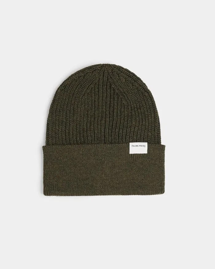 Beanie Green WomenMen Filling Pieces Caps and Beanies