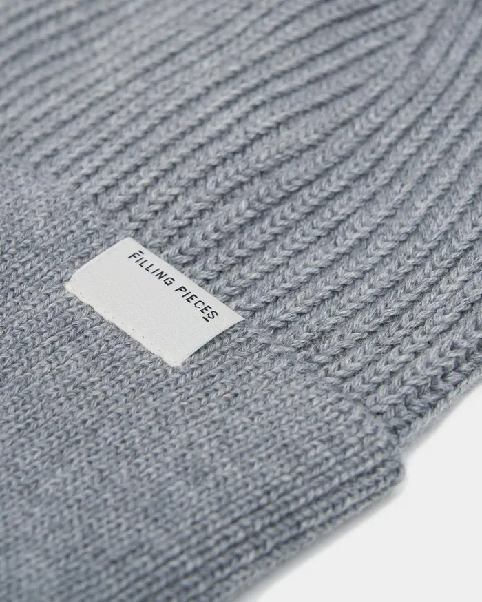 Beanie Marble Grey WomenMen Filling Pieces Caps and Beanies