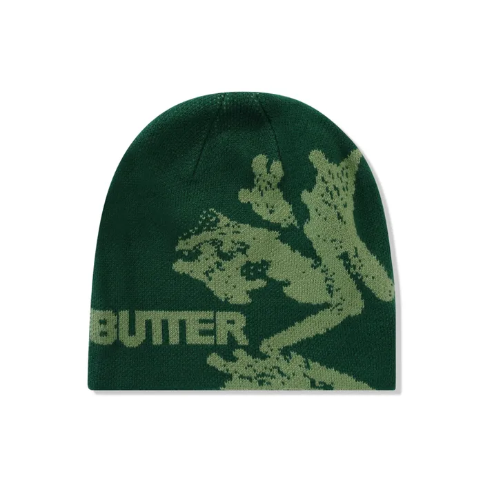 Beanies Men Butter Goods Amphibian Skull Beanie Forest