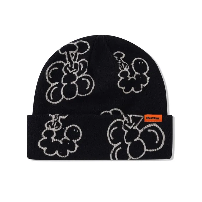 Beanies Men Butter Goods Bugs Beanie Black