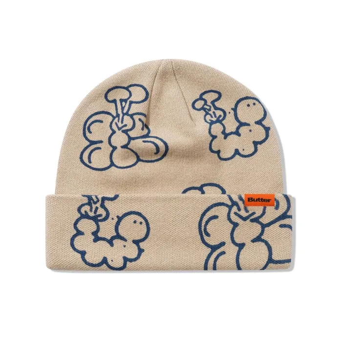 Beanies Men Butter Goods Bugs Beanie Stone