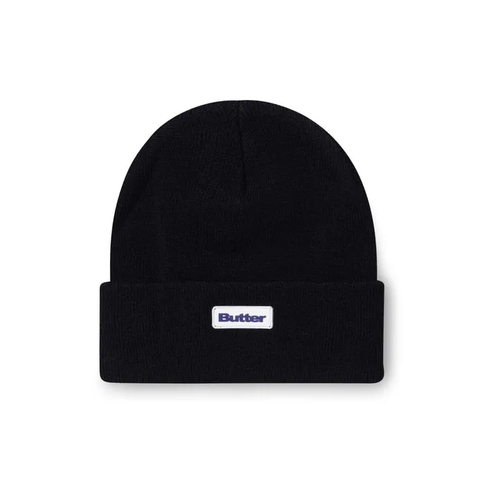 Beanies Men Butter Goods Tall Cuff Beanie Black