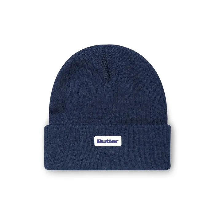 Beanies Men Butter Goods Tall Cuff Beanie Navy