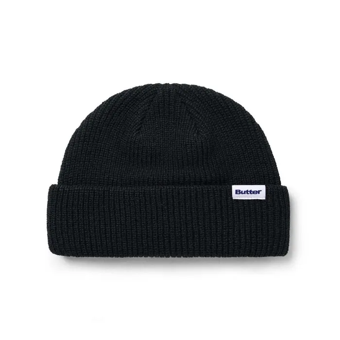 Beanies Men Butter Goods Wharfie Beanie Black