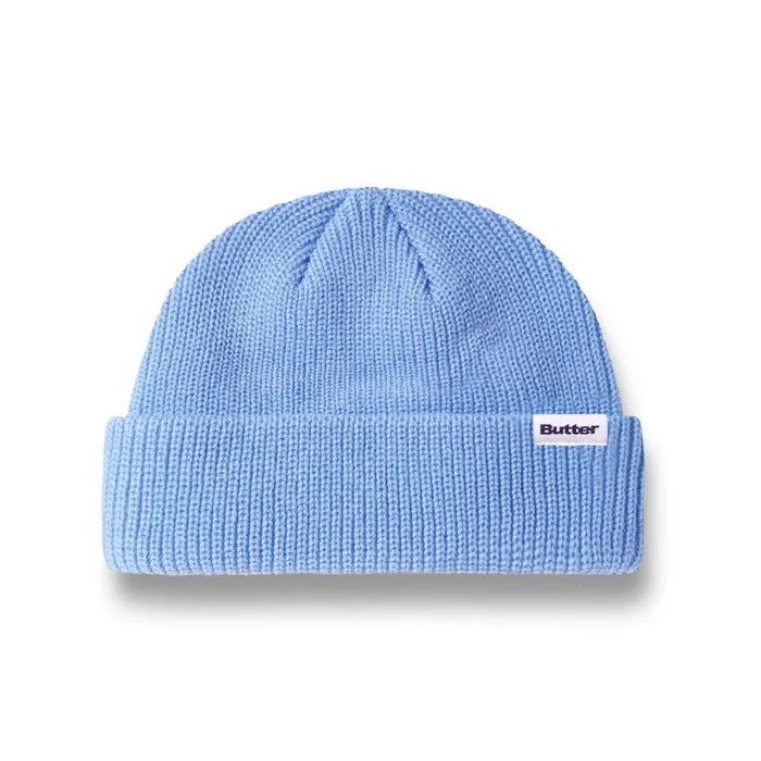 Beanies Men Butter Goods Wharfie Beanie Pacific Blue