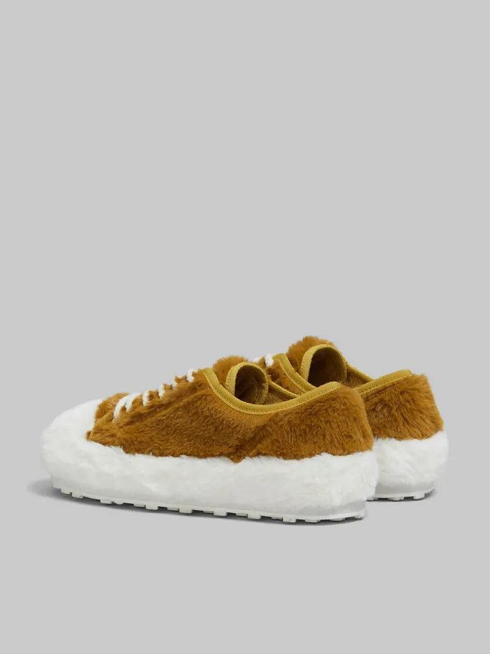 Beige Teddy Tennis Sneaker Women Marni Sneakers