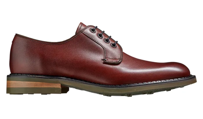Berry 8211 Burgundy Alpine Grain Mens Barker Shoes Derbys
