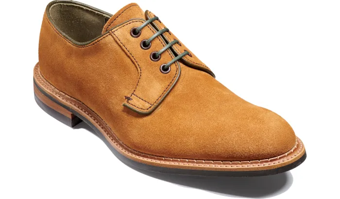 Berry 8211 Terra Suede Mens Barker Shoes Derbys