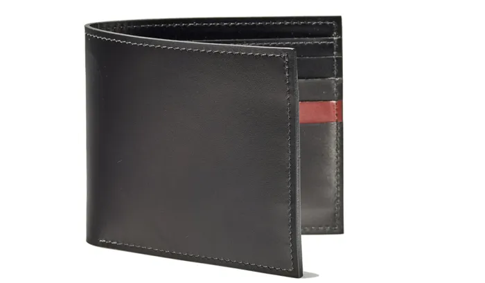 Bifold Wallet One Stripe 8211 Black Calf Accessories Barker Shoes Leather Goods Bifold Wallet One Stripe 8211 Black Calf Accessories Barker Shoes Leather Goods