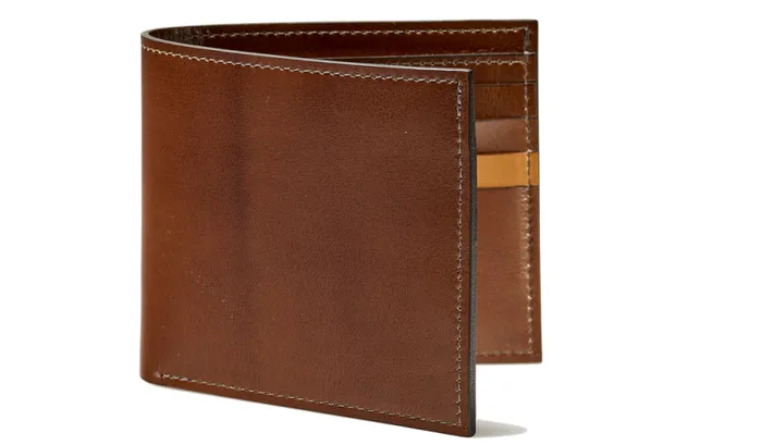 Bifold Wallet One Stripe 8211 Dark Walnut Calf Accessories Barker Shoes Leather Goods Bifold Wallet One Stripe 8211 Dark Walnut Calf Accessories Barker Shoes Leather Goods