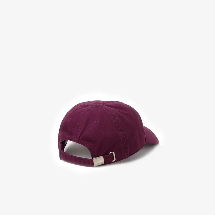 Big Croc Gabardine Cap Bordeaux Mens Lacoste Caps and Hats Shop Online