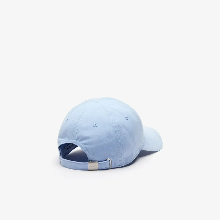 Big Croc Gabardine Cap Light Blue Mens Lacoste Caps and Hats Gift 4 You