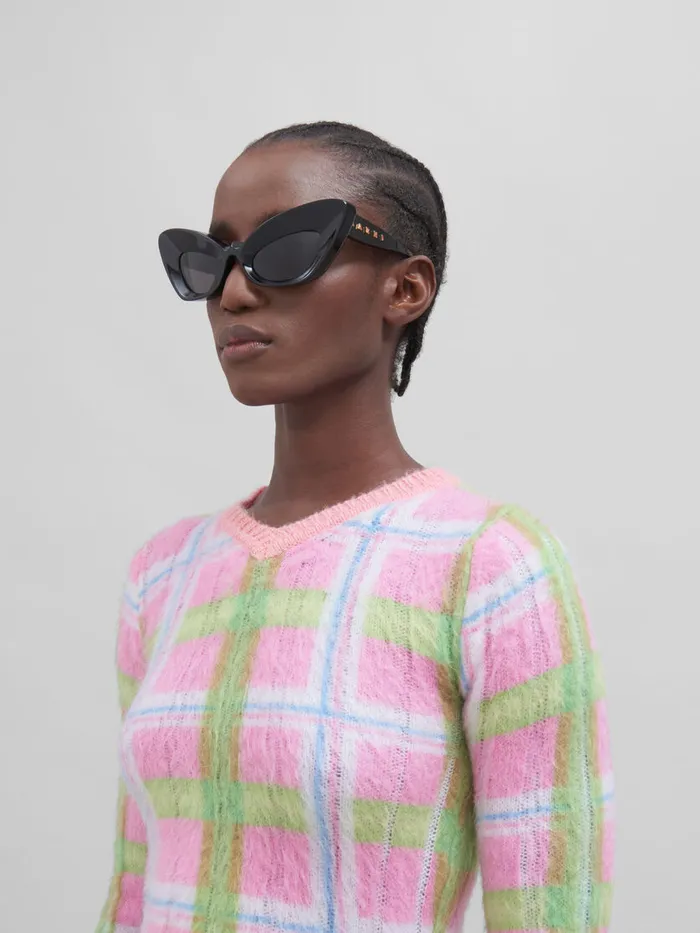 Black Caelicola Sunglasses WomenMen Marni Sunglasses