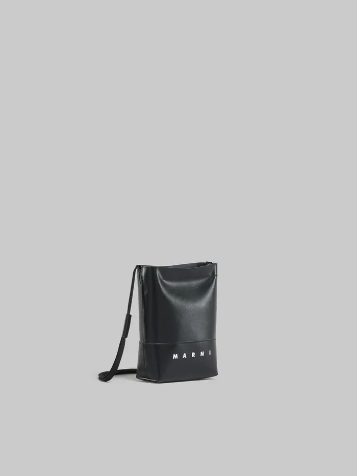 Black Crossbody Bag With Shoelace Strap Men Marni Crossbody Bags
