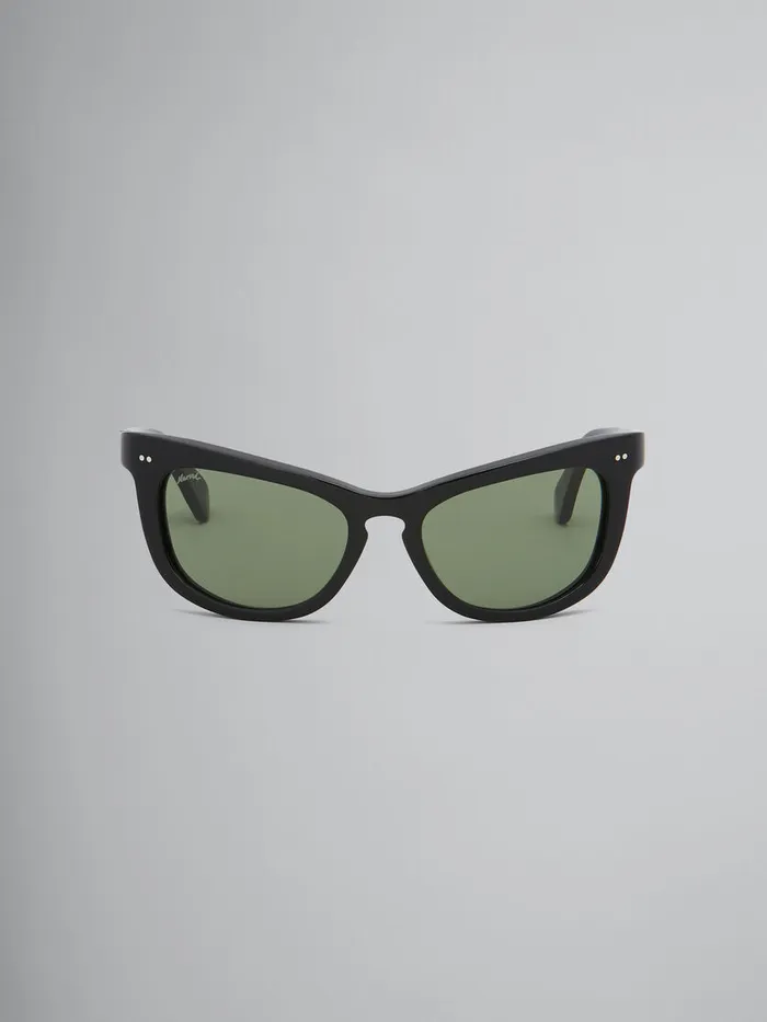 Black Isamu Sunglasses WomenMen Marni Sunglasses