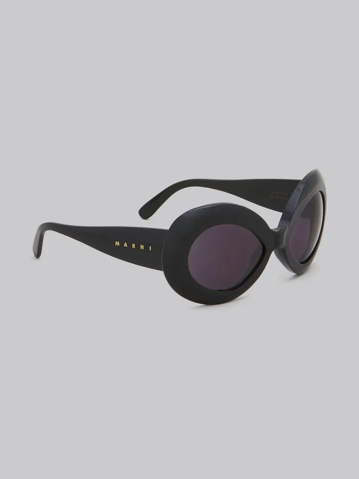 Black Lake Of Fire Sunglasses WomenMen Marni Sunglasses
