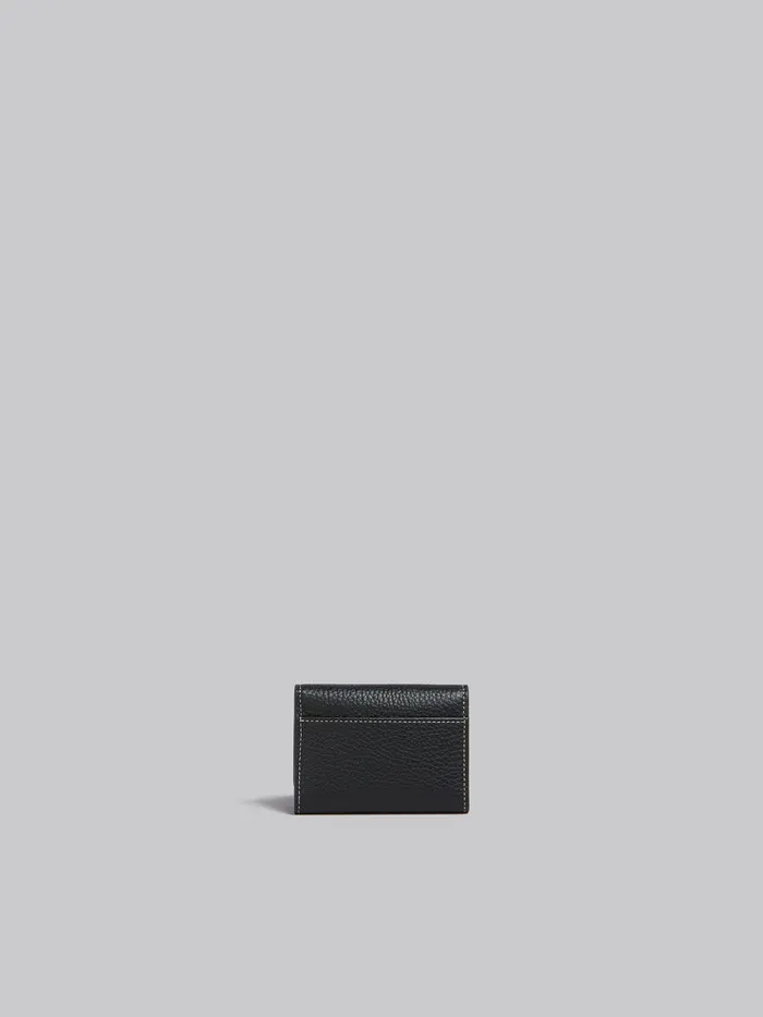 Black Leather Key Wallet Men Marni Other Accessories