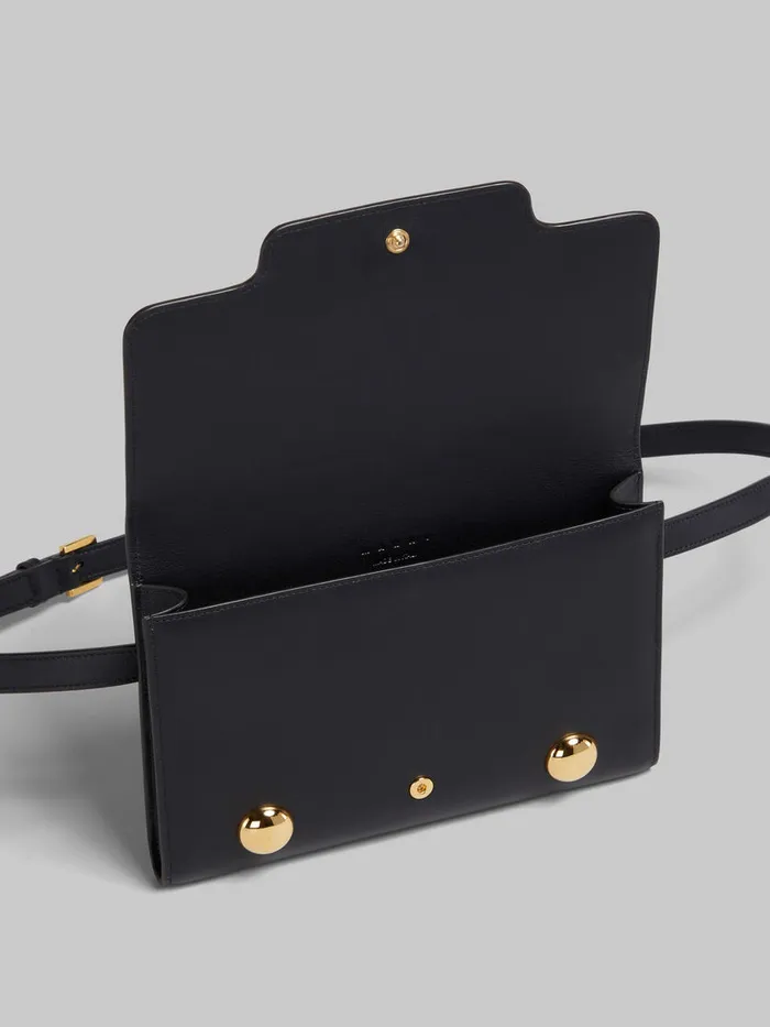 Black Leather Trunkaroo Bum Bag Women Marni Trunkaroo Bag