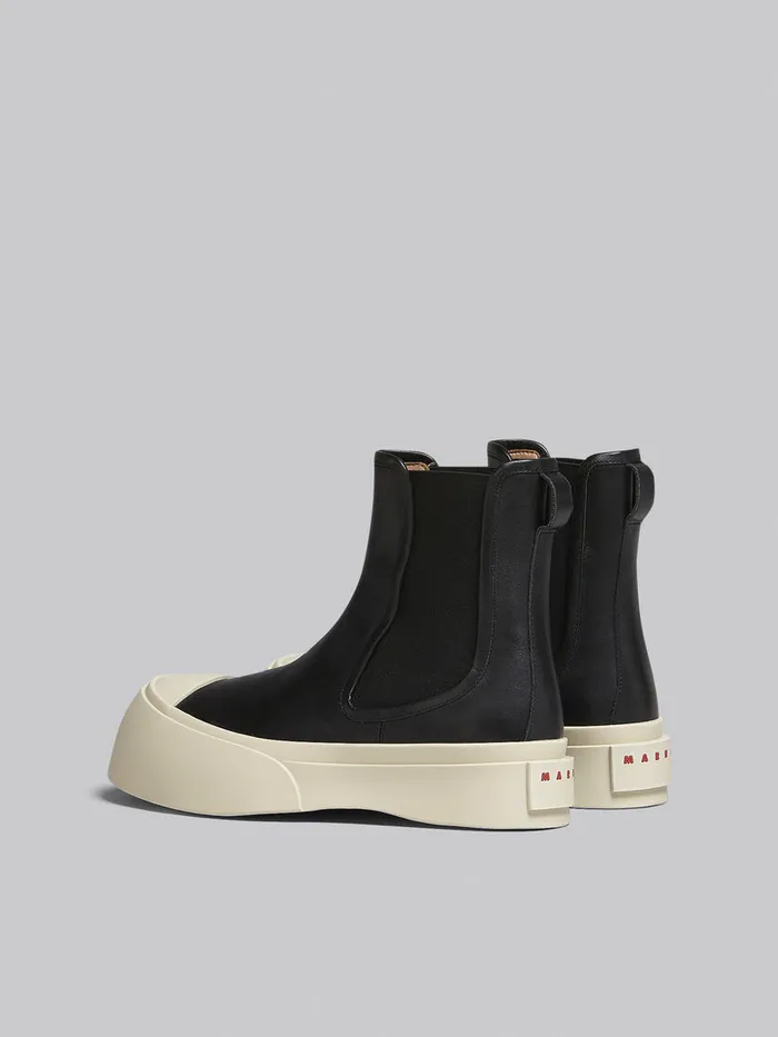 Black Nappa Leather PABLO Chelsea Boot Men Marni Pablo Sneakers