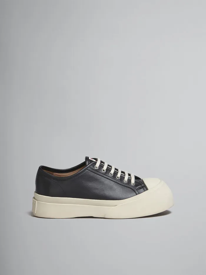 Black Nappa Leather Pablo Laceup Sneaker Women Marni Pablo