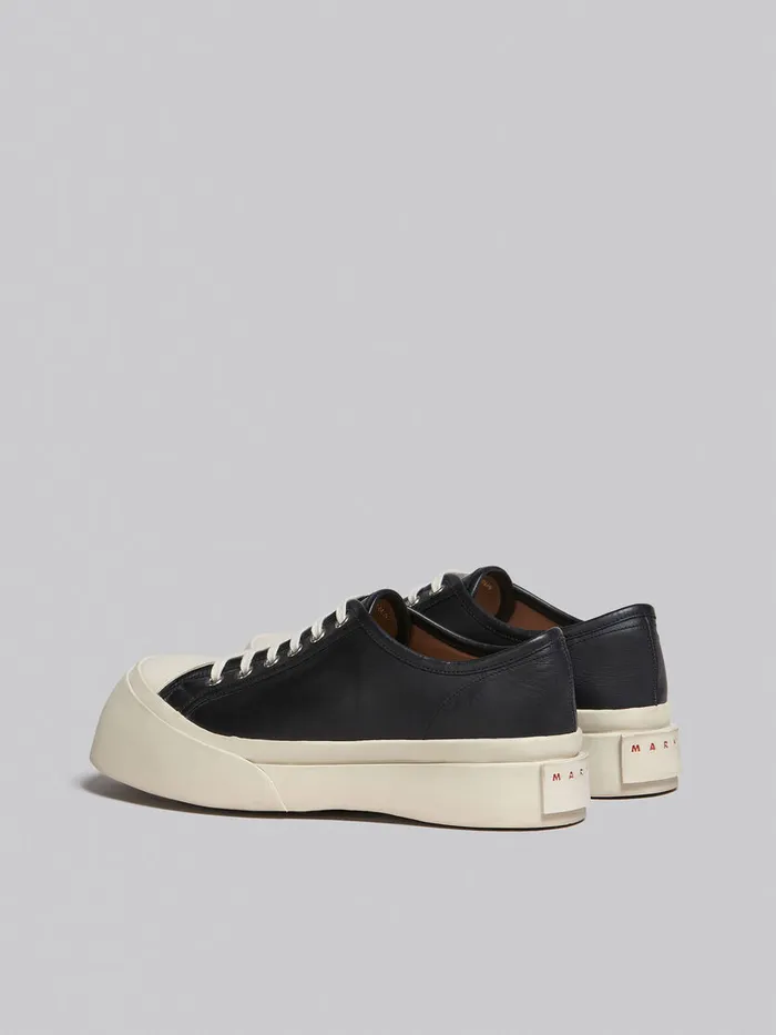 Black Nappa Leather Pablo Laceup Sneaker Women Marni Pablo