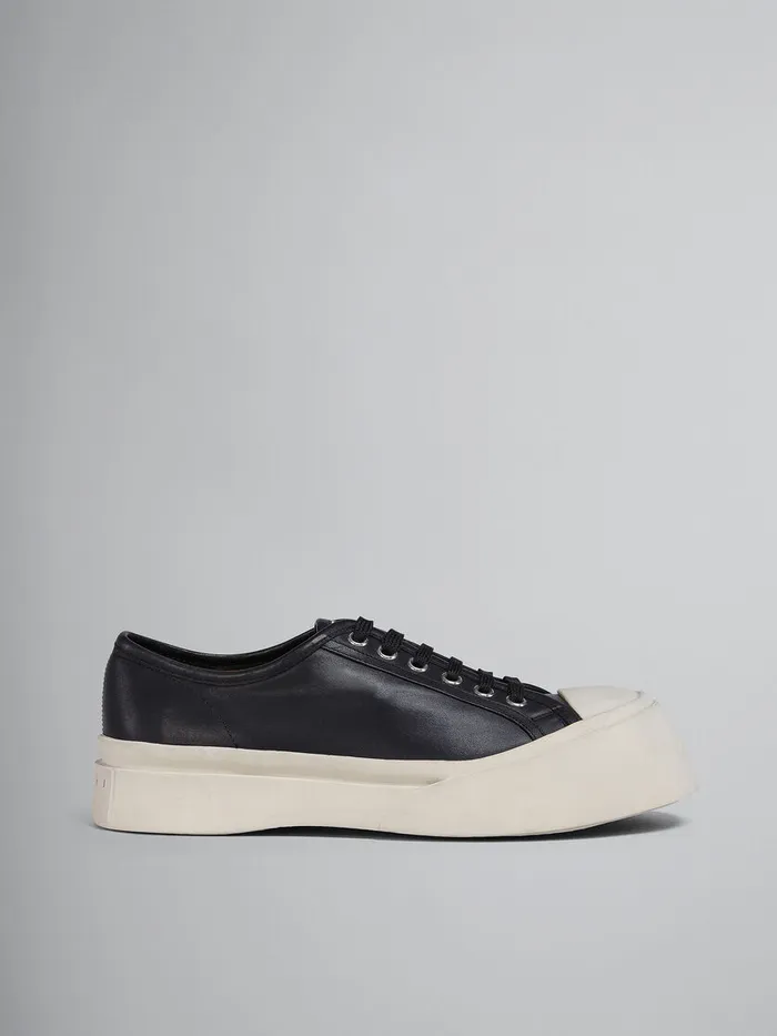 Black Nappa Leather Pablo Sneaker Men Marni Pablo Sneakers