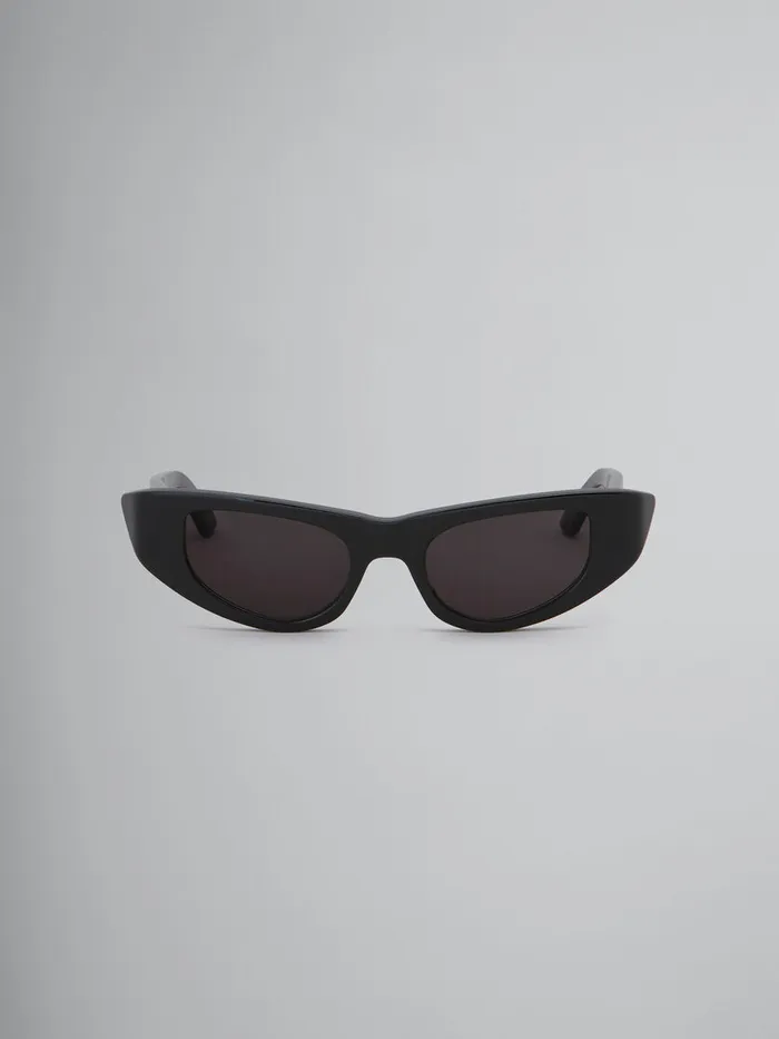 Black Netherworld Sunglasses WomenMen Marni Sunglasses